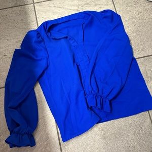 Blue blouse